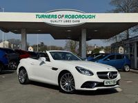 Used Mercedes SLC200 AMG line 184 HP (135 kW) 2017 White Cabriolet