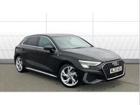 Used Audi A3 S-Line 150 HP (110 kW) 2020 Black Sedan