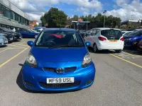 Used Toyota Aygo 2009 Blue Hatchback
