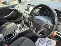 Used Ford Focus Zetec 125 HP (91 kW) 2018 Black Hatchback