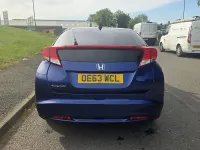 Used Honda Civic EX 142 HP (104 kW) 2014 Blue Hatchback