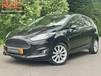 Used Ford Fiesta Titanium 100 HP (73 kW) 2015 Black Hatchback