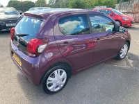 Used Peugeot 108 Active 68 HP (50 kW) 2015 Purple Hatchback