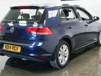 Begagnad VW Golf VII SE 122 HK (89 kW) 2014 Blå Halvkombi