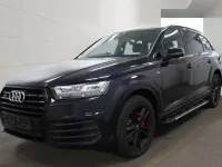 Used Audi Q7 S-Line 218 HP (160 kW) 2017 Blue SUV
