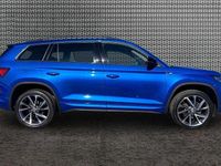 Used Skoda Kodiaq SportLine 110 HP (80 kW) 2023 Race blue metallic SUV
