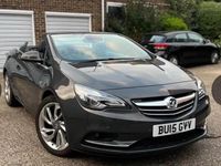 Used Vauxhall Cascada Elite 2015 Grey Cabriolet
