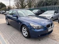 Used BMW 525 2006 Blue Sedan