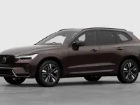 New Volvo XC60 Plus 2026 Mulberry red SUV