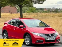 Used Honda Civic ES 2012 Red Hatchback