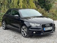 Used Audi A1 S-Line 122 HP (89 kW) 2012 Black Hatchback