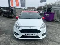 Used Ford Fiesta ST-Line 100 HP (73 kW) 2018 White Hatchback