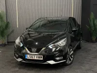 Used Nissan Micra Tekna 90 HP (66 kW) 2017 Black Hatchback