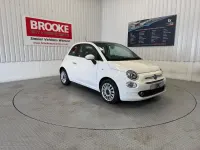 Used Fiat 500 Lounge 69 HP (50 kW) 2018 White Hatchback