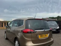 Used Vauxhall Zafira 170 HP (125 kW) 2014 Brown MPV