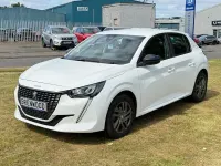 Used Peugeot 208 Active Premium 75 HP (55 kW) 2022 White Hatchback