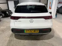 Used Mercedes EQC400 AMG line 300 kW (408 HP) 2022 White SUV
