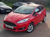 Used Ford Fiesta Zetec 2014 Red Hatchback