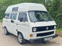 Used VW Caravelle 78 HP (57 kW) 1987 White MPV