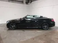 Used Mercedes C220 AMG line 170 HP (125 kW) 2017 Black Cabriolet