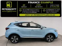 Used MG ZS Exclusive 105 kW (143 HP) 2020 Blue SUV