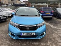 Used Honda Jazz S 102 HP (75 kW) 2018 Blue Hatchback