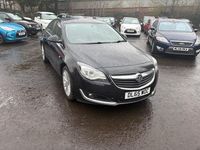 Used Vauxhall Insignia Design Edition 140 HP (102 kW) 2015 Black Hatchback