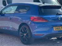Used VW Scirocco Black Edition 125 HP (91 kW) 2016 Blue Coupe