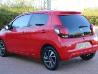 Used Peugeot 108 Allure 82 HP (60 kW) 2017 Red Hatchback