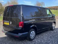 Used VW T6.1 Startline 110 HP (80 kW) 2022 Black Van