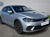 Used VW Polo Life 95 HP (69 kW) 2023 Silver Hatchback