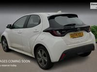 Used Toyota Yaris Hybrid 2024 White Hatchback