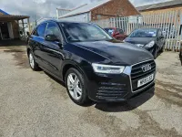 Used Audi Q3 S-Line 150 HP (110 kW) 2015 Black SUV