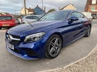 Used Mercedes C200 AMG Line Premium 2019 Blue Coupe