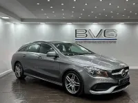 Used Mercedes CLA200 Shooting Brake AMG line 2019 Grey Estate