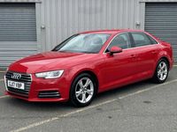 Used Audi A4 Sport 150 HP (110 kW) 2017 Red Sedan