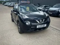 Used Nissan Juke Acenta 112 HP (82 kW) 2019 Black SUV