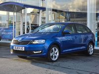 Used Skoda Rapid SE 2018 Blue Hatchback