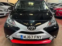 Used Toyota Aygo x-press 69 HP (50 kW) 2017 Black Hatchback