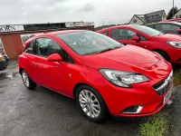 Used Vauxhall Corsa 75 HP (55 kW) 2015 Red Hatchback