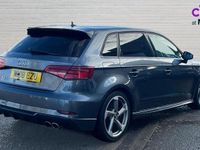 Used Audi S3 Sportback Black Edition 306 HP (225 kW) 2018 Grey Hatchback