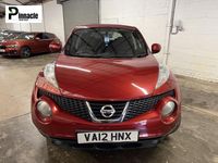 Used Nissan Juke Acenta 110 HP (80 kW) 2012 Red SUV