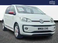 Used VW up! Beats 75 HP (55 kW) 2016 White Hatchback
