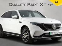Used Mercedes EQC400 AMG line 300 kW (408 HP) 2020 White SUV