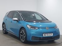 Used VW ID.3 Pro 150 kW (204 HP) 2020 Blue Hatchback