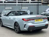 Used BMW 420 M Sport 181 HP (133 kW) 2022 Grey Cabriolet
