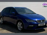 Used Seat Leon FR 190 HP (139 kW) 2019 Blue Estate