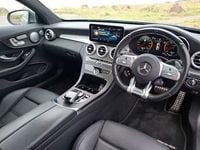 Used Mercedes C63S AMG Premium Plus 510 HP (375 kW) 2021 Grey Coupe