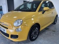 Used Fiat 500 S 69 HP (50 kW) 2015 Yellow Hatchback