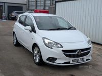 Used Vauxhall Corsa 75 HP (55 kW) 2018 White Hatchback